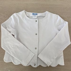 Jacadi Paris | 8A | scalloped base cardigan